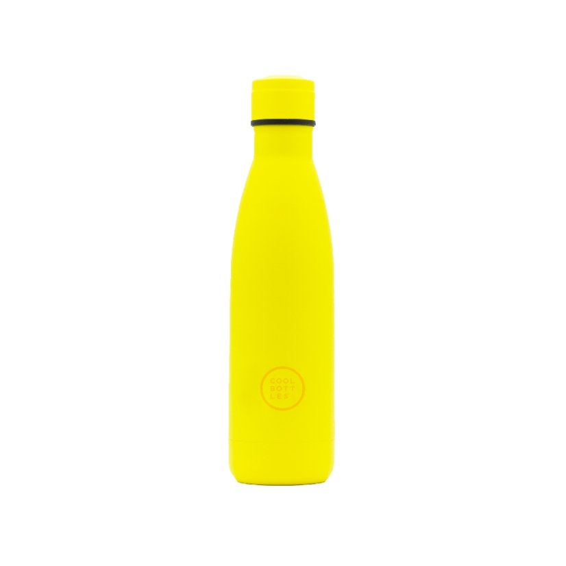 Nerezová termolahev COOL BOTTLES Neon Yellow třívrstvá 500ml