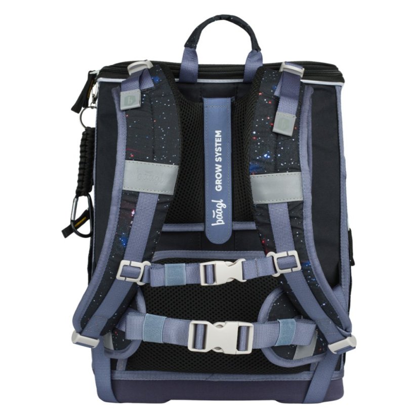 BAAGL SADA 5 Zippy Plus Pixel Space: aktovka, peračník, vrecko, zástera, peňaženka - Baagl