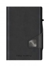 Peněženka z recyklovaných PET láhví Bio Corn TRU VIRTU CLICK & SLIDE - Black
