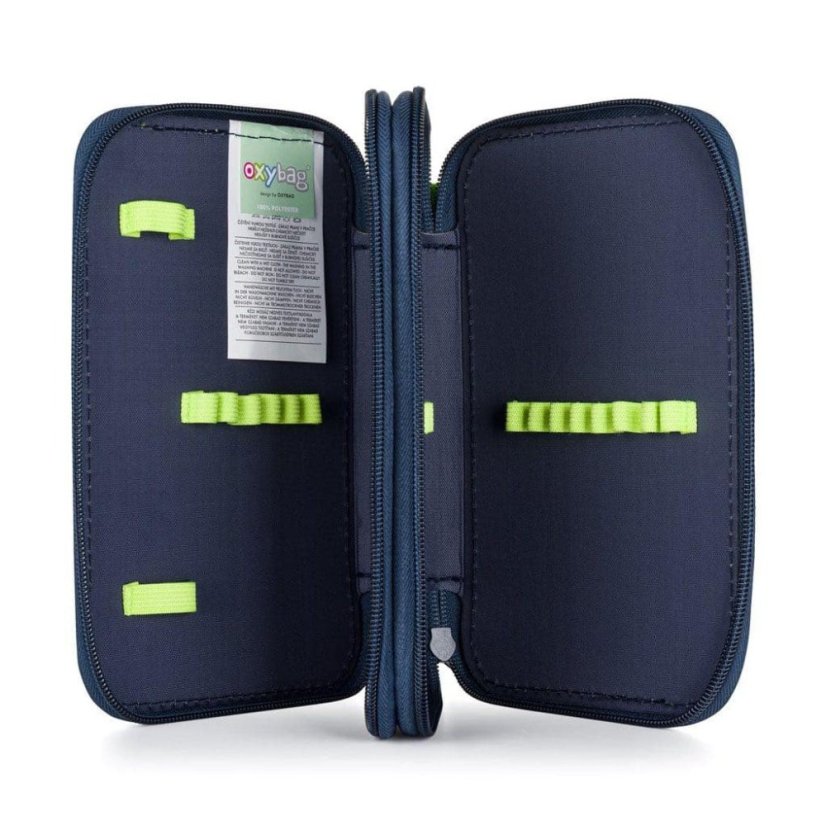 Oxybag dvoupatrový školní penál auto