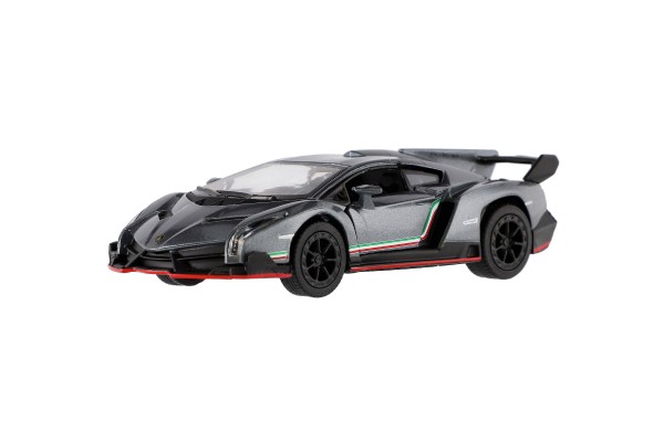 Kinsmart Auto Lamborghini Veneno - barva: šedá
