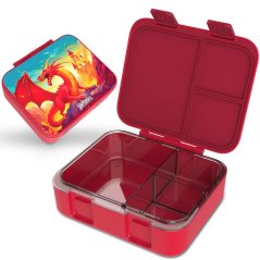 Box na desiatu JARLSON MILI Drak červený