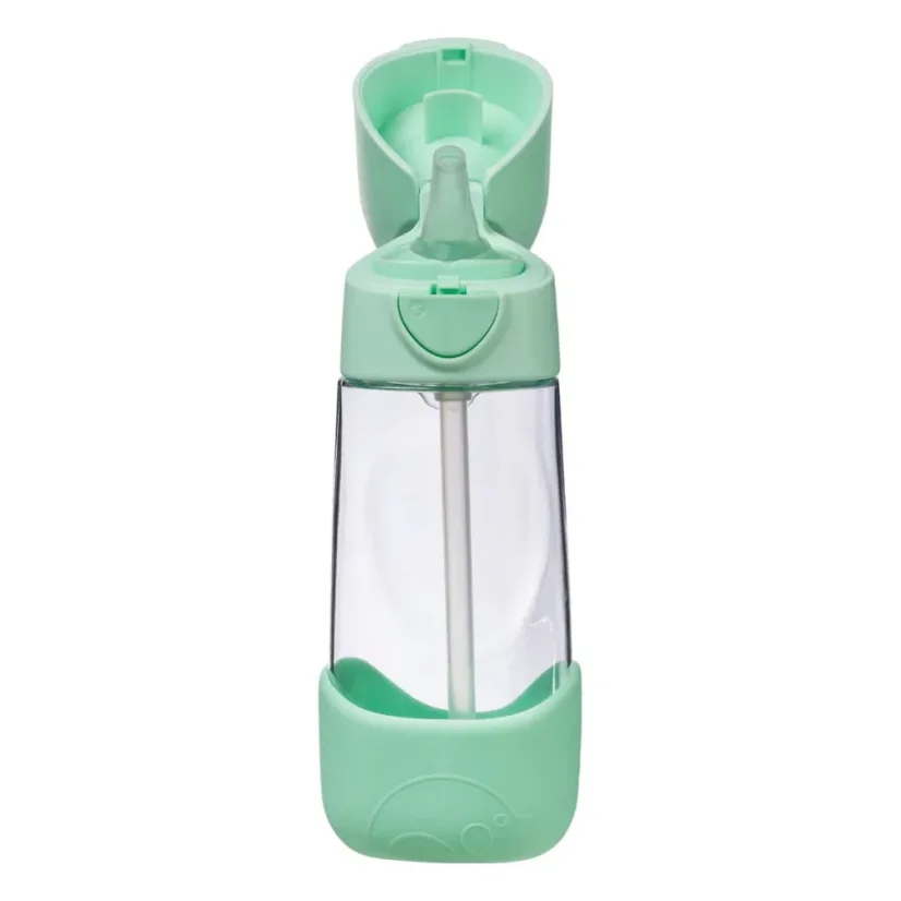 B.Box láhev na pití s brčkem 450 ml – Spearmint