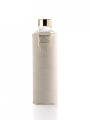 Láhev na pití Equa Mismatch Beige 750 ml s obalem z umělé kůže