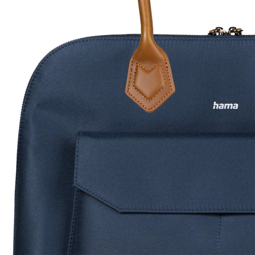Kabelka na notebook Hama Fabulous tmavě modrá