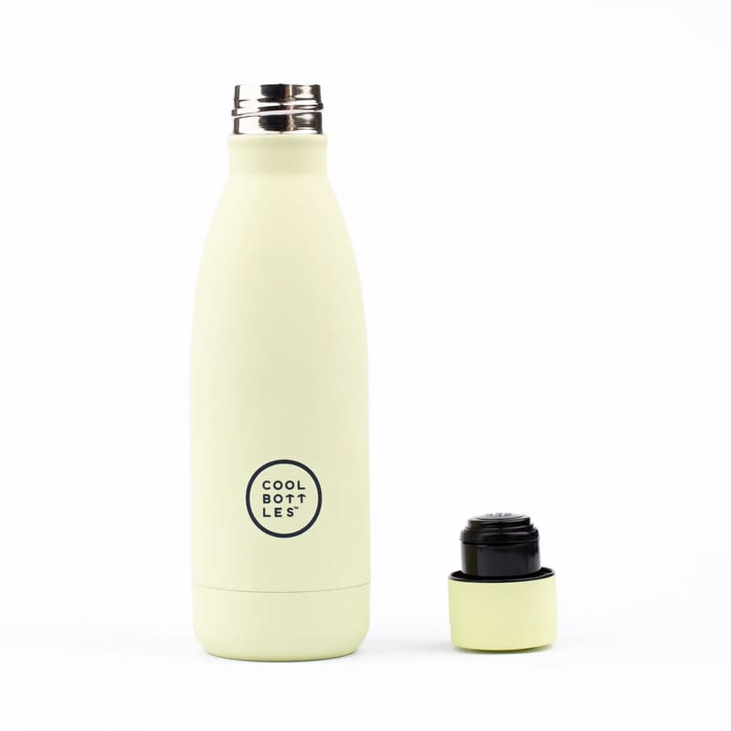 Nerezová termolahev COOL BOTTLES Pastel Green třívrstvá 350ml