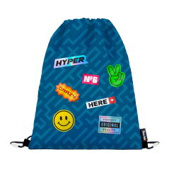 Sáček na cvičky OXY GO Stickers - Oxybag (Karton P+P)