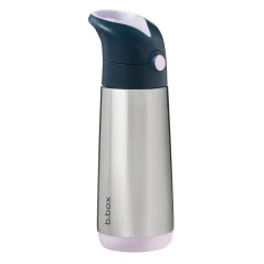 B.Box termoska na pitie so slamkou 500 ml – indigo/ružová