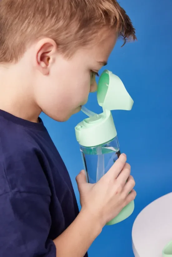 B.Box fľaša na pitie so slamkou 450 ml – Spearmint
