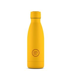 Nerezová termolahev COOL BOTTLES Vivid Yellow třívrstvá 350 ml