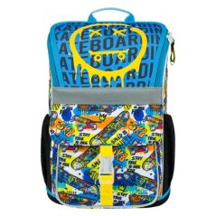 Školní aktovka pro prvňáčky Baagl Zippy Skateboards