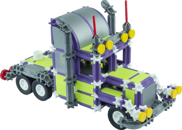 Stavebnice SEVA DOPRAVA Truck plast 402 dílků v krabici 35x33x5cm - SEVA