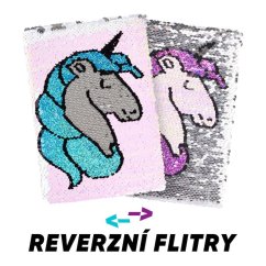 Notes flitrový Baagl Unicorn