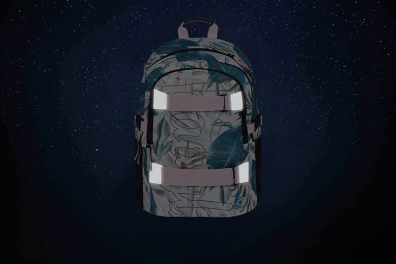 Školní batoh v setu Baagl Skate Leafs - 3 díly