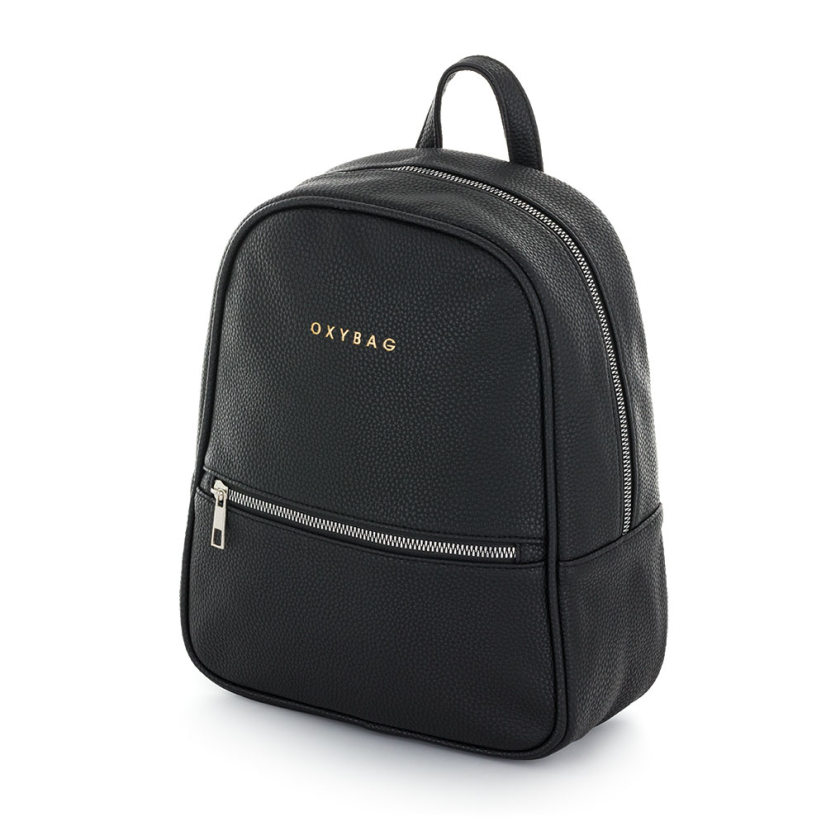 Dámský batoh DIXY Leather Black - Oxybag (Karton P+P)