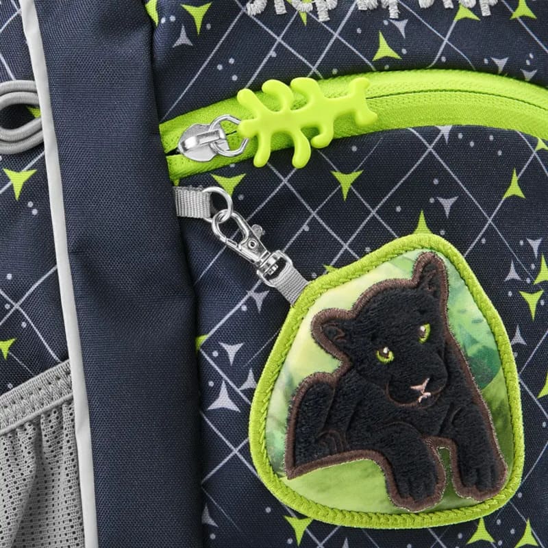 Dětský předškolní batoh Step by Step KIGA MAXI, Little Wild Cat Chiko