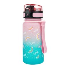 Detská fľaša na pitie z Tritanu Baagl Gradient Rainbow 350 ml