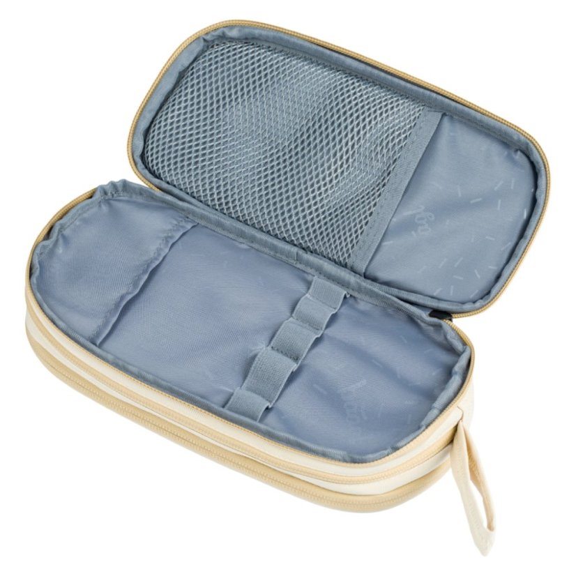 BAAGL 3 SET Coolmate Beige: batoh, penál, sáček - Baagl
