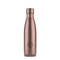 Nerezová termolahev COOL BOTTLES Metallic Rose třívrstvá 500 ml