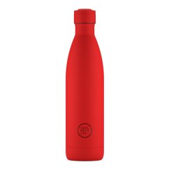 Nerezová termolahev COOL BOTTLES Vivid Red třívrstvá 750 ml