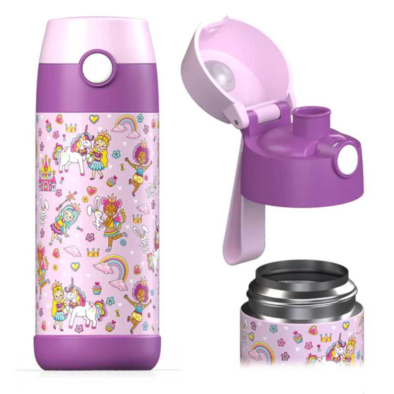 Dětská nerezová termoláhev na pití JARLSON MALI Princezna 350 ml
