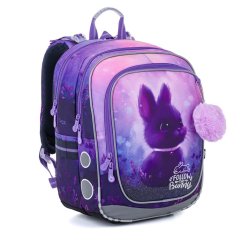 Ľahká školská taška so zajačikom Topgal ENDY 26007
