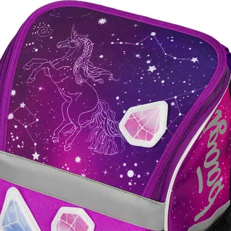 Školní aktovka pro prvňáčky Baagl Zippy Unicorn Universe - Kreativ