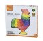 3D puzzle - Kohút s písmenkami Viga