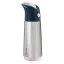 B.Box termoska na pitie so slamkou 500 ml – indigo/ružová