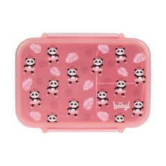 BAAGL Box na desiatu s priehradkami Panda - Baagl