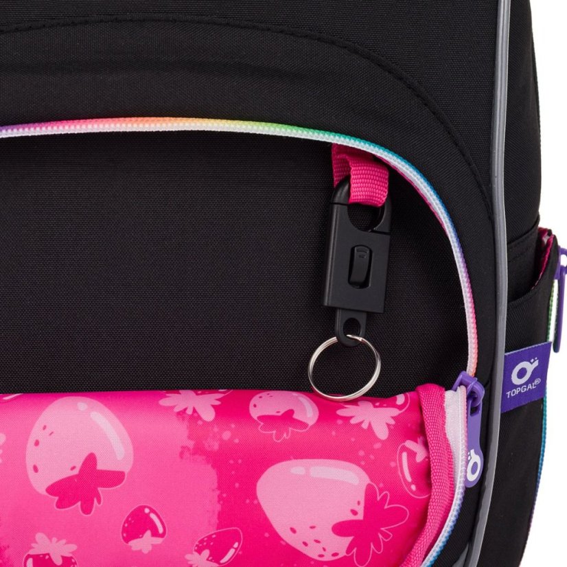 Černý školní batoh  Topgal KIMI 25010