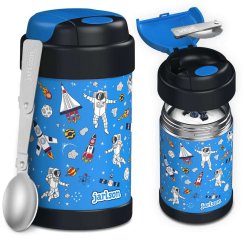 Termo nádoba na potraviny z nerezové oceli JARLSON YUMMY Vesmír 450ml
