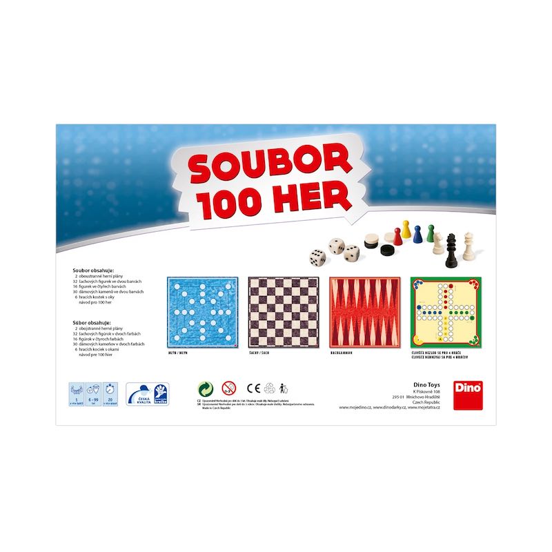Soubor 100 her rodinná hra