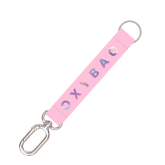 Krátká klíčenka s karabinkou Holographic Pink - Oxybag (Karton P+P)