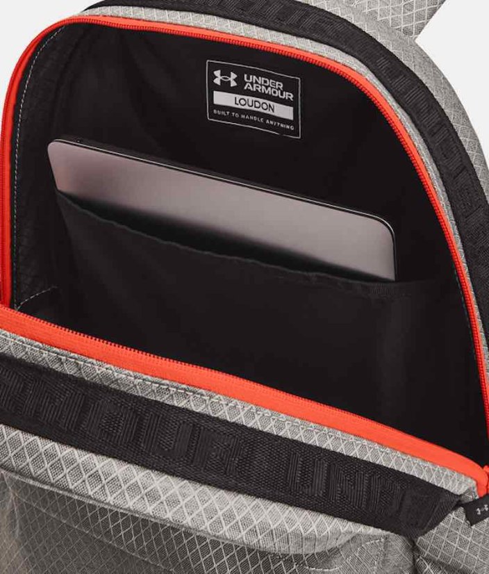 Batoh Under Armour Loudon Ripstop BP šedý
