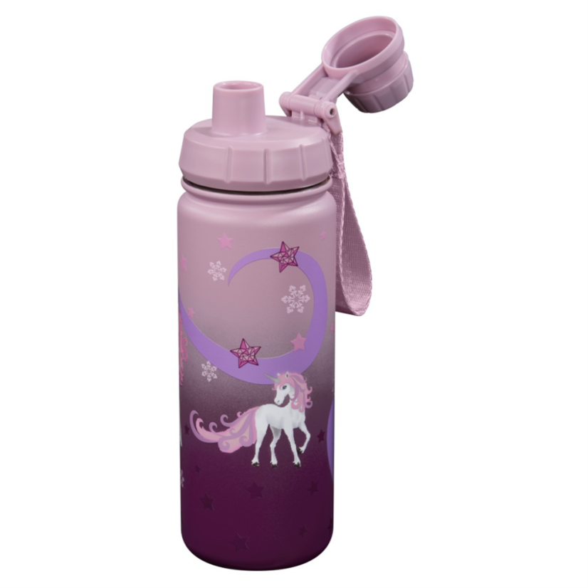Izolovaná láhev na pití z nerezové oceli Step by Step 0,5 l, Sweet Unicorn