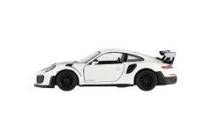 Porsche 911 GT2 RS – kovové autíčko Kinsmart 13 cm, bílé