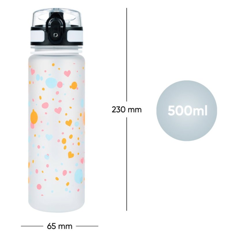 BAAGL Tritanová láhev na pití Mazlíčci, 500 ml - Baagl