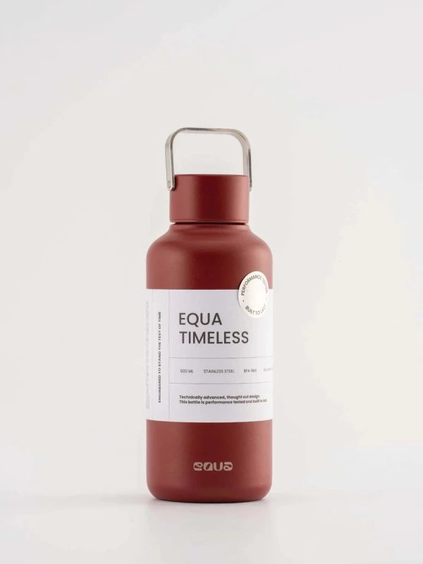 Nerezová láhev na pití Equa Timeless Wine Not 600 ml
