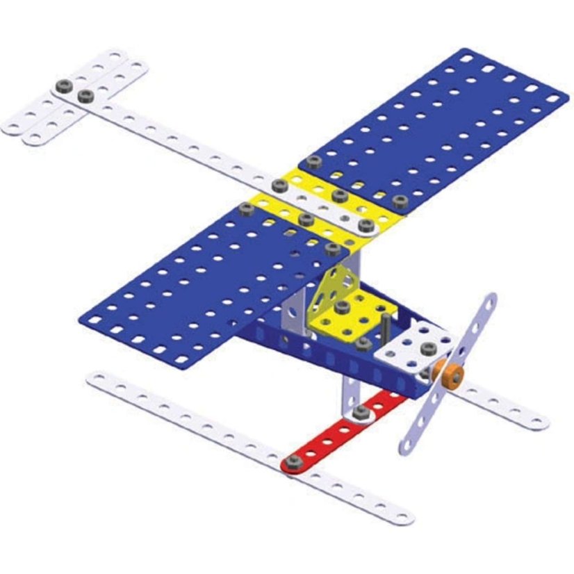 Stavebnice Merkur 014 Letadlo 10 modelů 141 ks