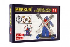 Stavebnice MERKUR 019 Mlýn 10 modelů 181ks