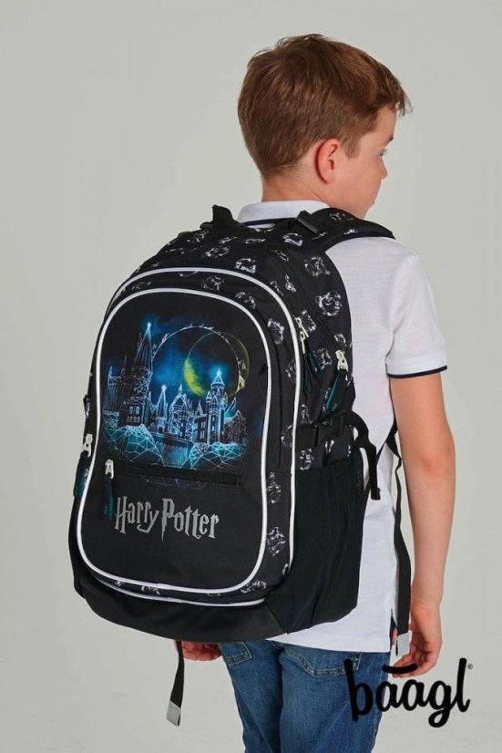 Školní batoh v setu Baagl Core Harry Potter Bradavice - 3 díly