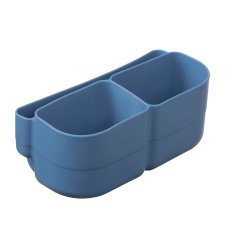 b.box Silikonový bento organizér do středního boxu Modrý