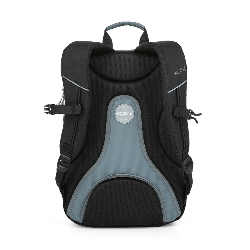 Studentský batoh + etue OXY Sport Black Grey - Oxybag (Karton P+P)