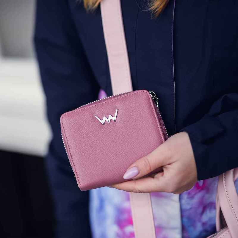 Výhodný set kabelky a peněženky VUCH Pink Marshmellow