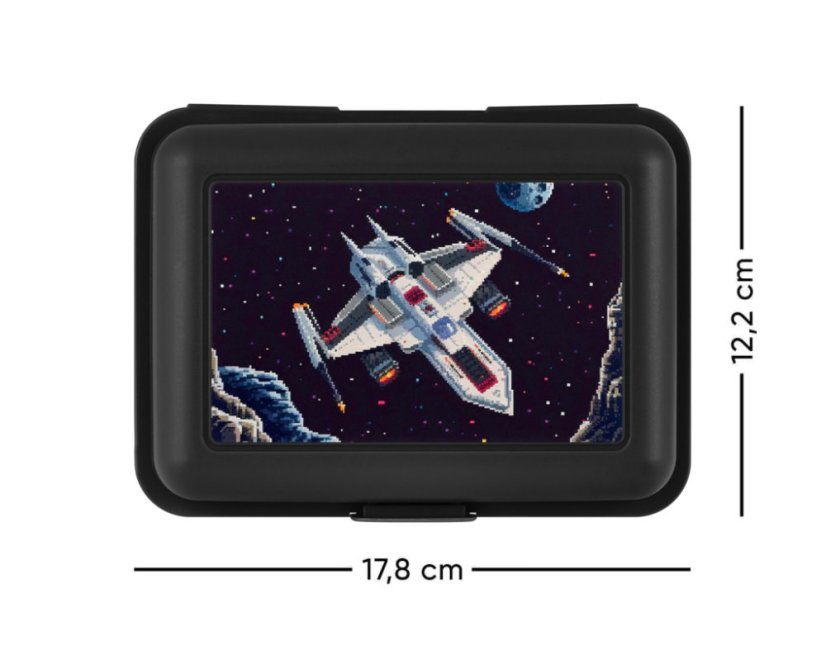 BAAGL Box na desiatu Pixel Space - Baagl