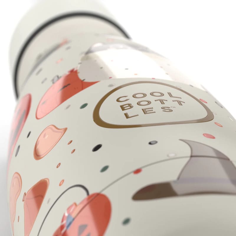 Dětská nerezová termolahev COOL BOTTLES Kids Trick or Treat třívrstvá 260ml 3D