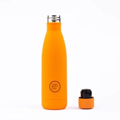 Nerezová termolahev COOL BOTTLES Vivid Orange třívrstvá 500ml
