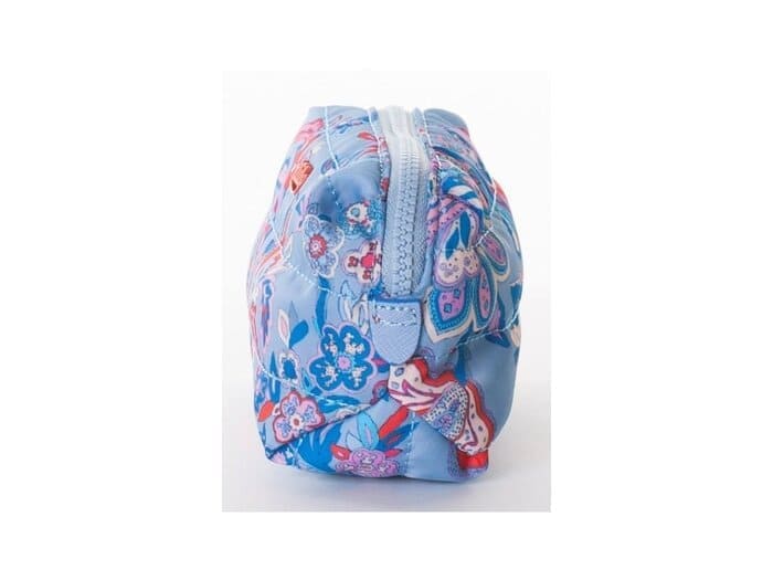 Kosmetická taška Oilily Dusk blue XS, kolekce Flower festival