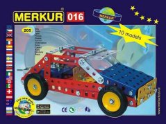 Stavebnice Merkur 016 Buggy 10 modelů 205 ks
